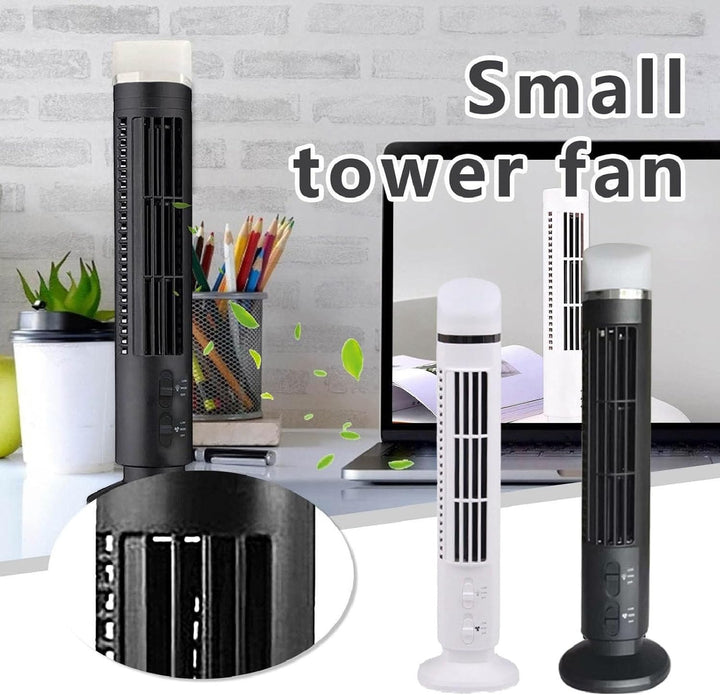 Flügelloser Turmventilator, 90 Grad Oszillierende Ventilatoren für den Innenbereich, Leiser Tragbare