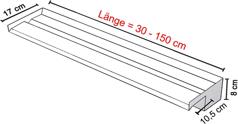 Köhko Wasserfall-Set Akaka (Länge 50 cm) aus Edelstahl matt 24303 - Komplett-Set inkl. Pumpe und Bec