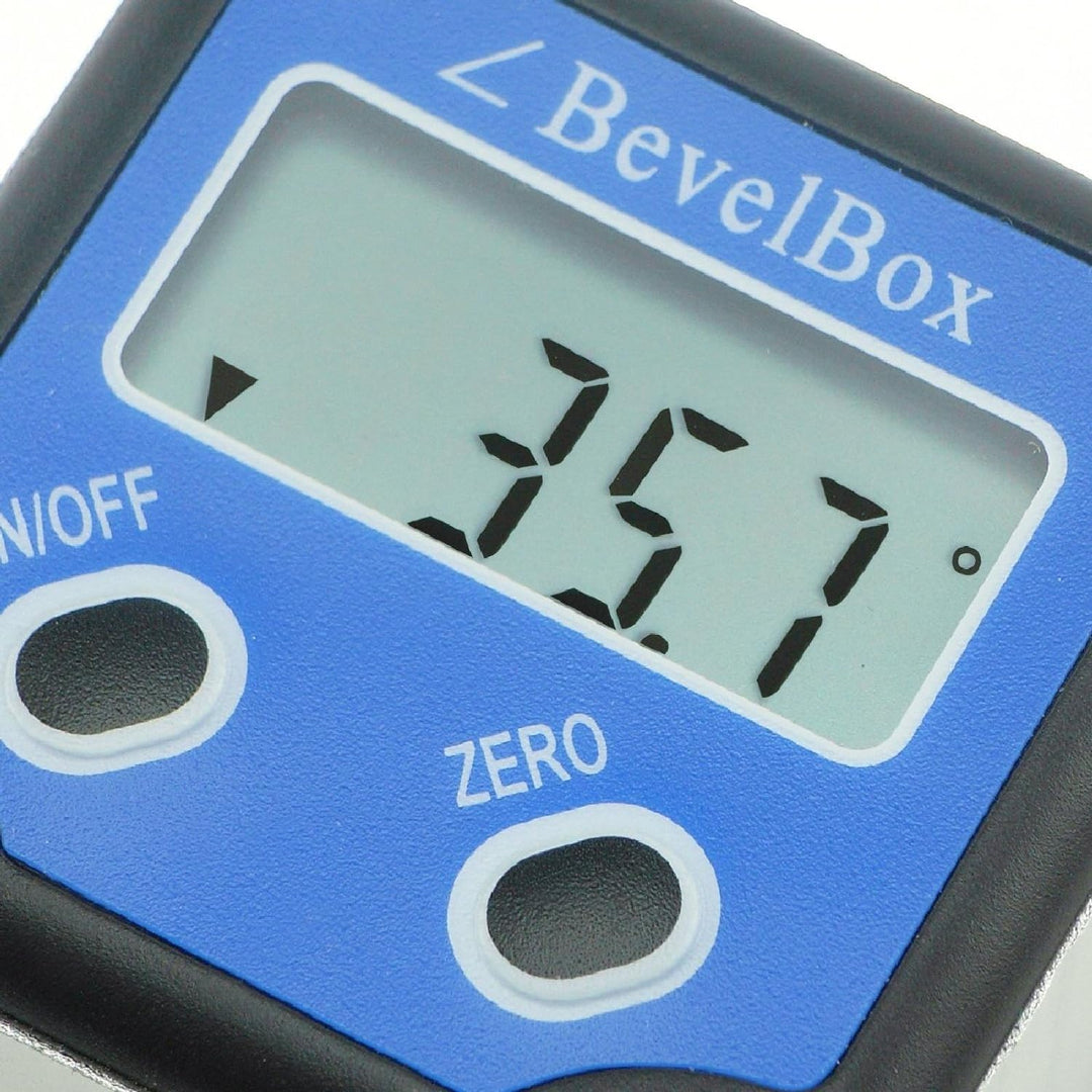 Digitaler LCD Winkelmesser, Winkelmessgerät Magnetfuss Winkelmesswerkzeug Bevel Box Inklinometer IP5