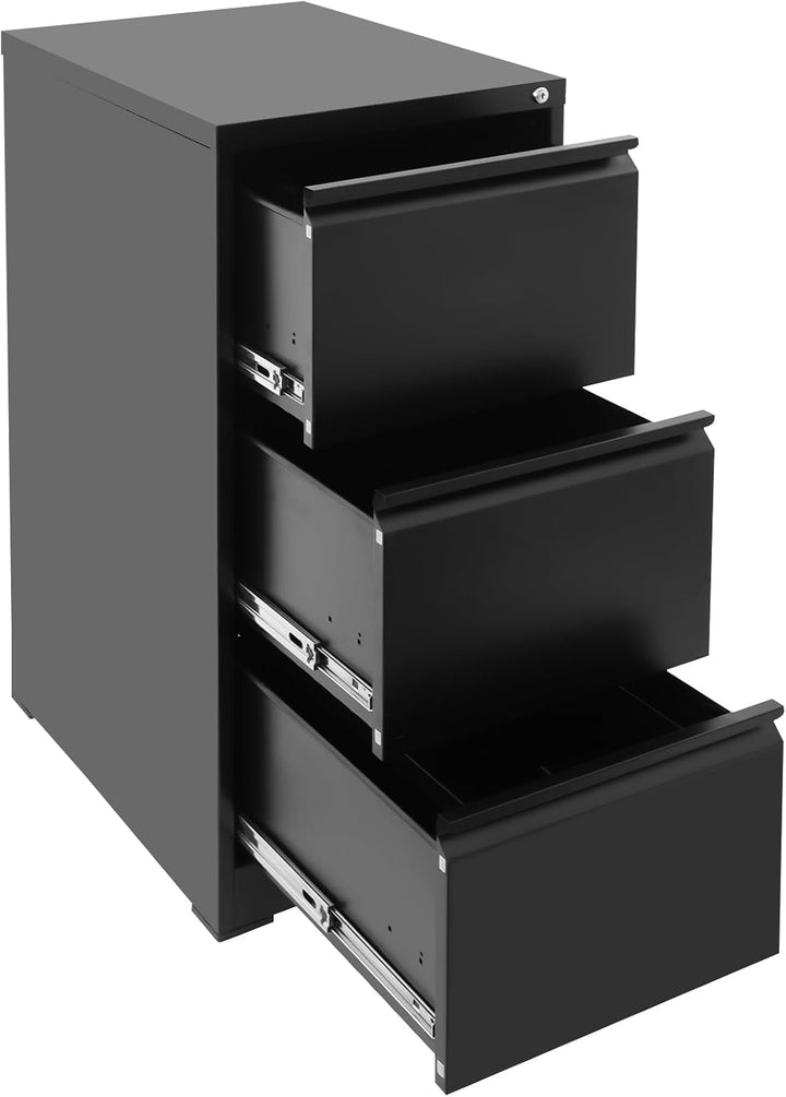 Hängeregisterschrank Aktenschrank Hängeregister Büroschrank 3 Schubladen Abschliessbar Modern Homeof