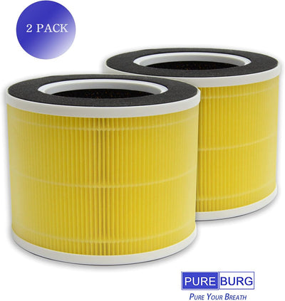 PUREBURG RP-AP088-F1 Ersatz-Filter kompatibel mit RENPHO RP-AP088 RP-AP088W/RP-AP088B Luftreiniger R