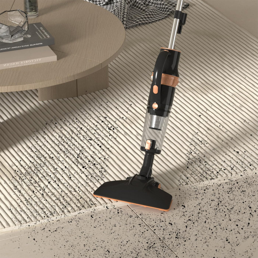 Staubsauger mit Kabel, Besen- und Handstaubsauger 2 in 1, Staubsauger ohne Beutel, HEPA-Filter, ECO-