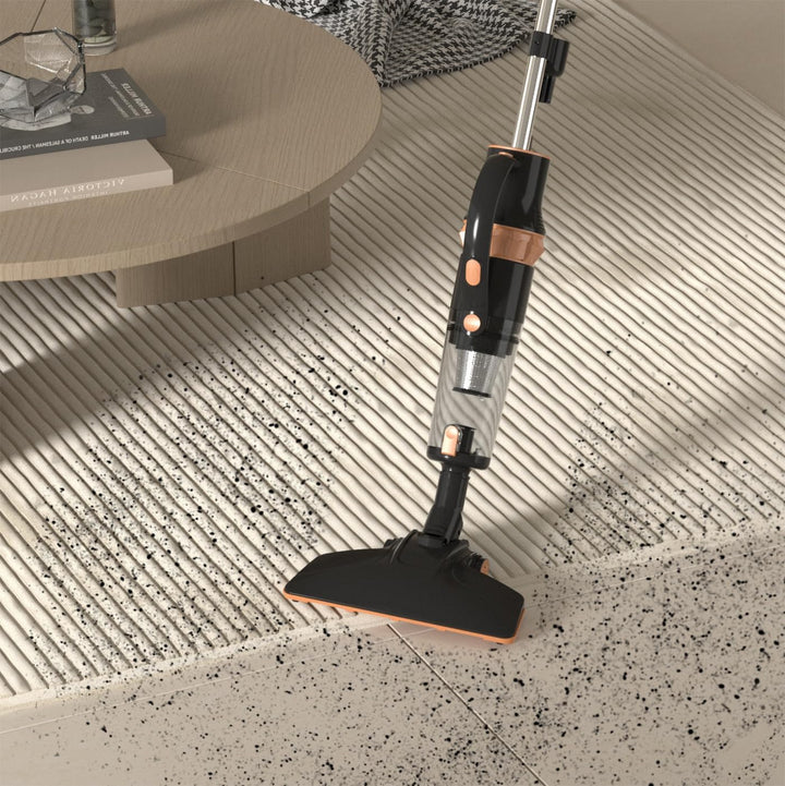 Staubsauger mit Kabel, Besen- und Handstaubsauger 2 in 1, Staubsauger ohne Beutel, HEPA-Filter, ECO-