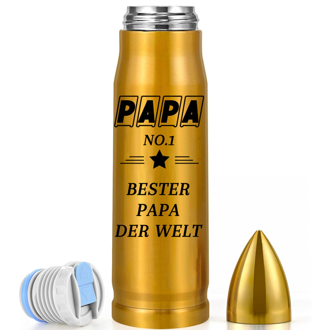 Vatertagsgeschenk für Papa, Coole Thermobecher, Bester Papa Der Welt, Geschenke für Geburtstagsgesch