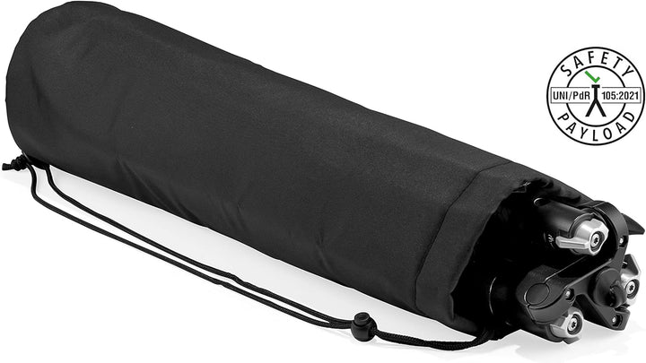 Manfrotto Element MII Kamerastativ, Aluminium Reisestativ mit Kugelkopf und Tragetasche, für DSLR, C