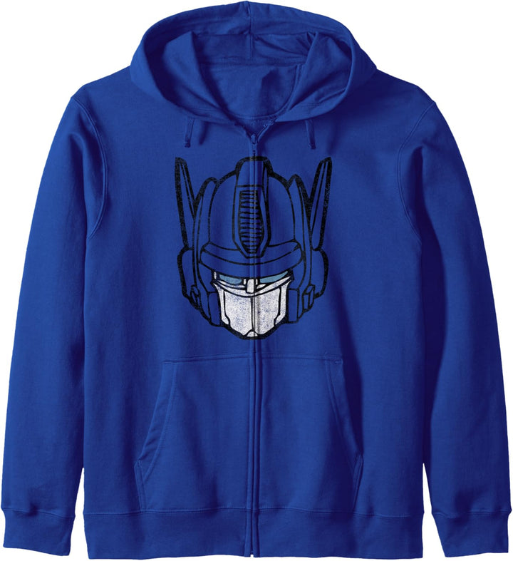 Transformers Optimus Prime Vintage Big Face Kapuzenjacke