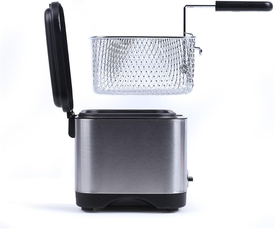 Friteuse 1,5l 900w grau - doc240 - livoo, Grau