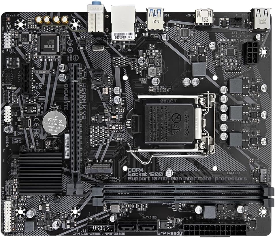 GIGABYTE GiBy H510M K V2 H510
