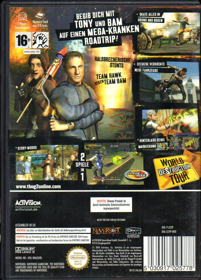 Tony Hawk's Underground 2