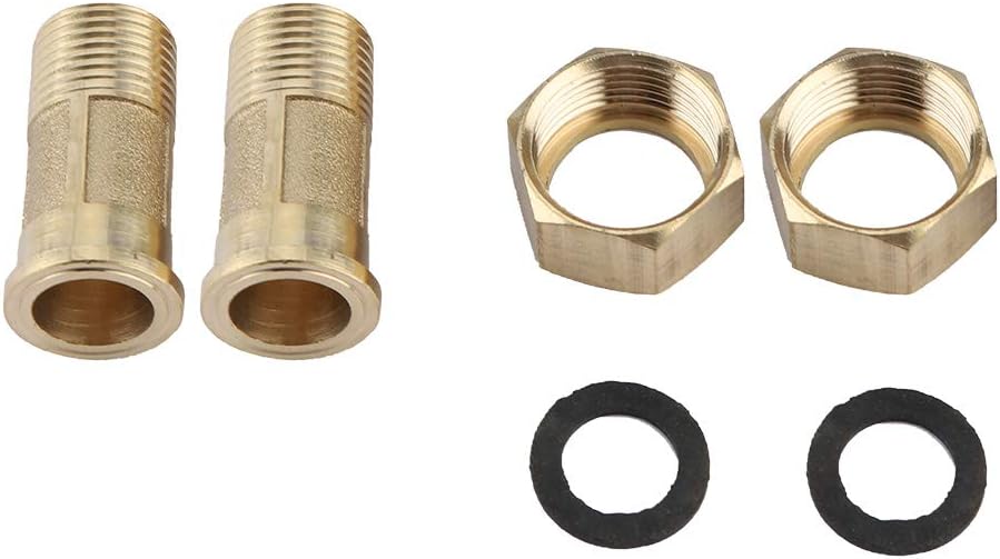 Cikonielf 1,5 m 3 / h 0-40 mechanischer Kupferwasserzähler 15 mm 1/2 Zoll Wasserstandsanzeige, geeig