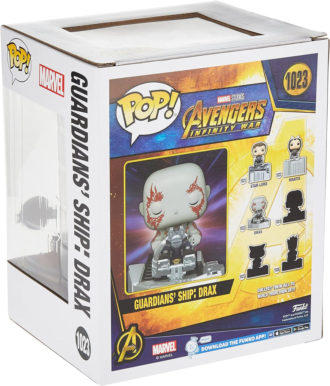 Funko Pop! Deluxe: Marvel - Guardians of The Galaxy Ship - Drax - Avengers Infinity War - Vinyl-Samm