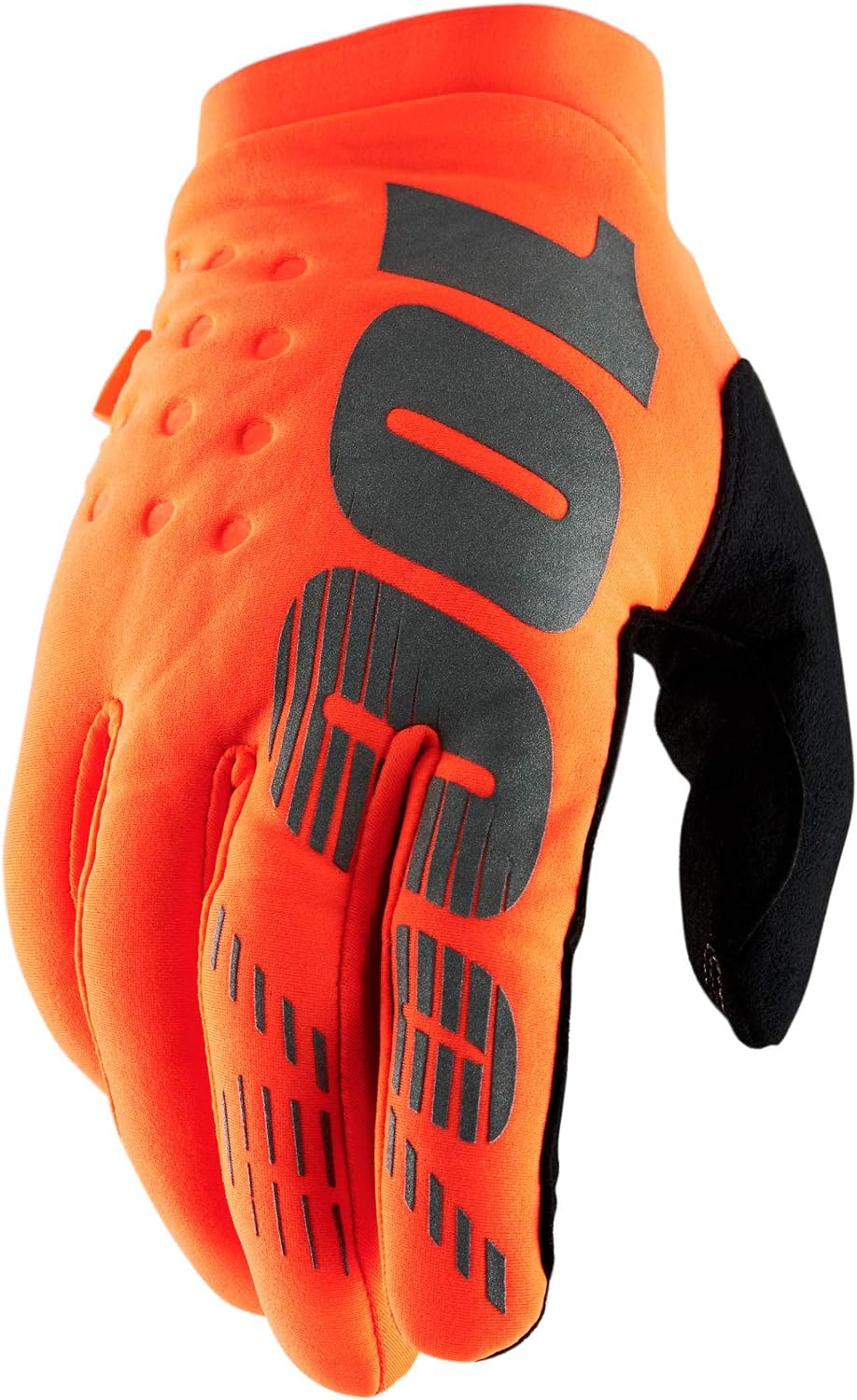 Unbekannt BRISKER Handschuhe Fluo Orange/Schwarz - L