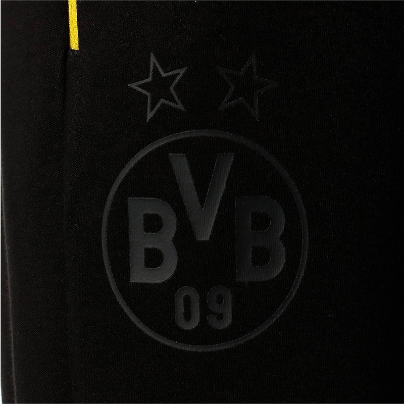 PUMA BVB Borussia Dortmund Jogginganzug für Herren Fanartikel der Saison 22/23, Grösse:3XL, Schwarz