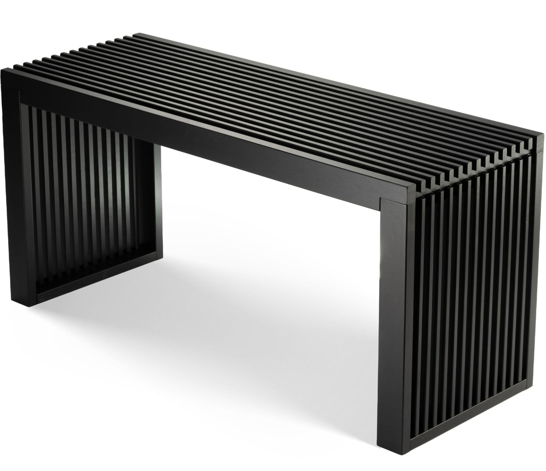 Bambus Sitzbank Flur - Sitzbank Esszimmer - Holzbank Flur - Esszimmerbank | BAM BOO BOX Garderobenba