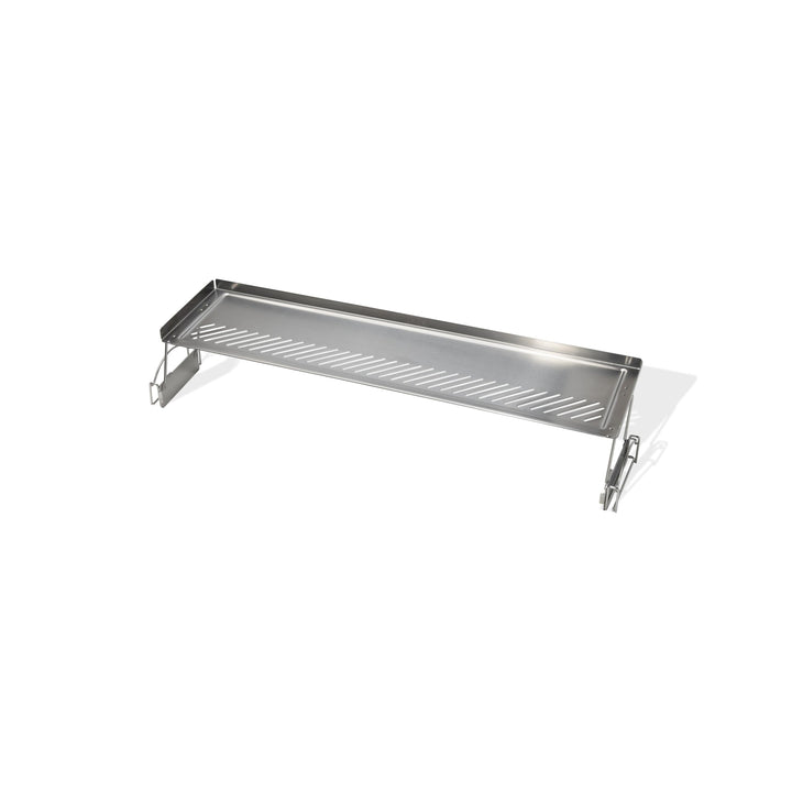 Weber Warmhalterost mit Zwei Ebenen/Für die Slate 76 cm Plancha, Edelstahlzubehör mit erhöhten Rände