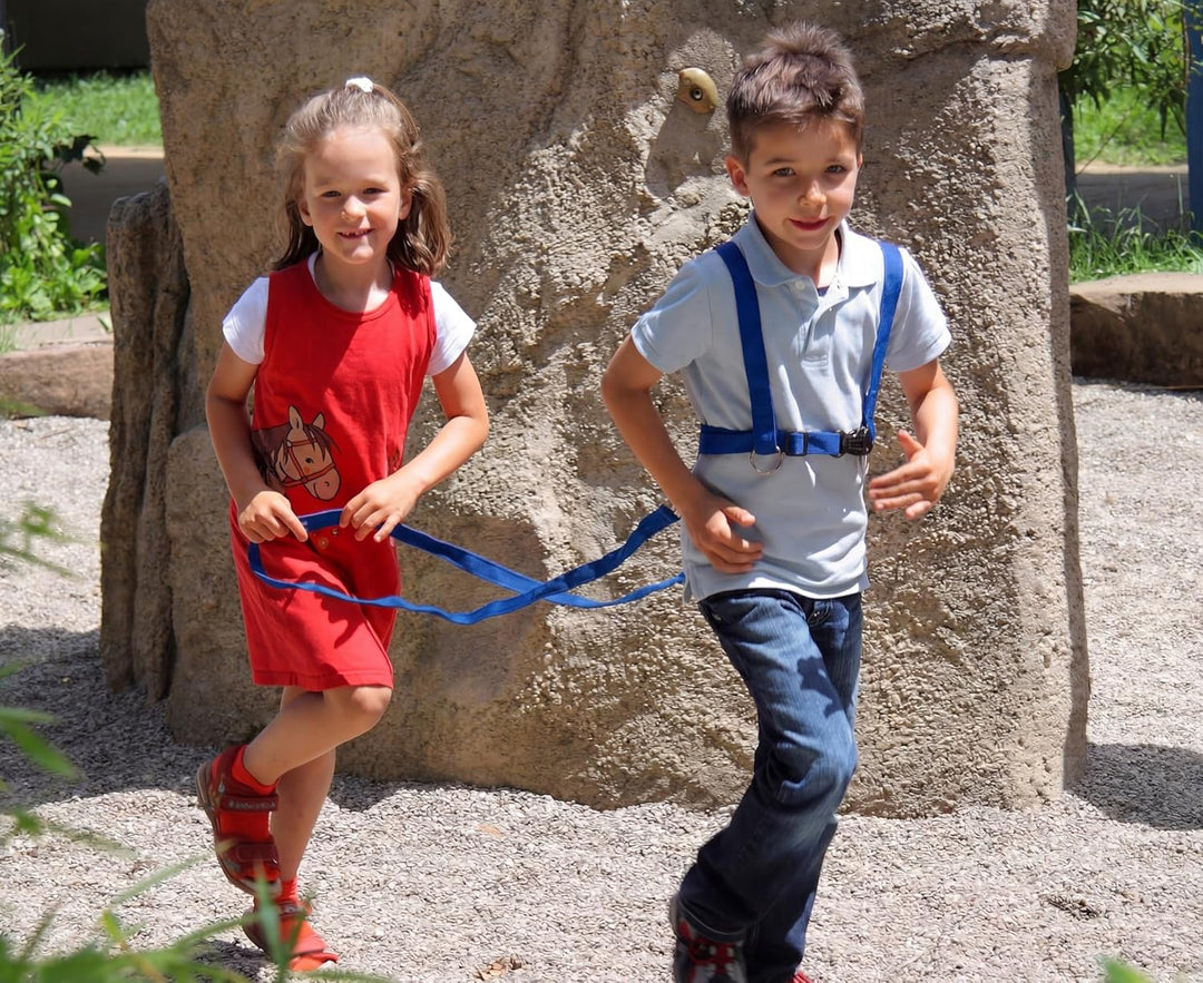 Betzold Sport - Pferde-Geschirr Kinder-Spielzeug Spielen Pferdchen-Spiele Rollenspiele Blau, Blau