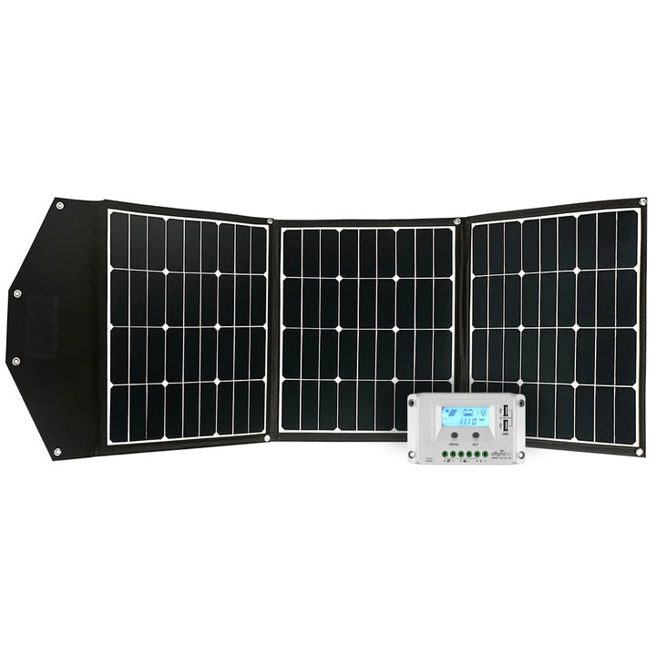 Offgridtec© FSP 2 Ultra 135W faltbares Solarmodul mit integrierter Aufständerung und Laderegler mit
