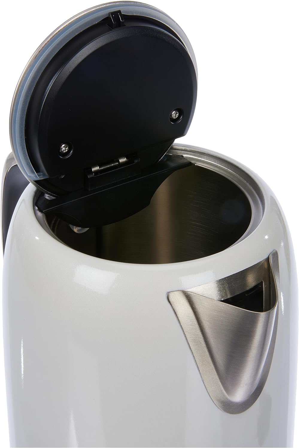 Riviera & Bar Wasserkocher mit variabler Temperatur 1,7 l 2200 W Perlweiss, Perlweiss