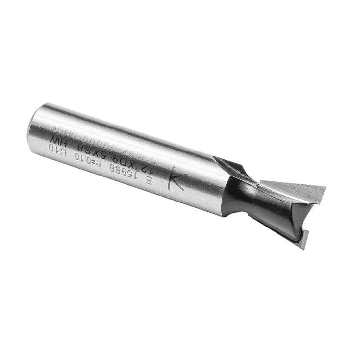 ENT 15988 Gratfräser HW, Schaft (S) 8 mm, Durchmesser (D) 9,5 mm, NL 9,5 mm, E 12°, SL 32 mm, ohne V