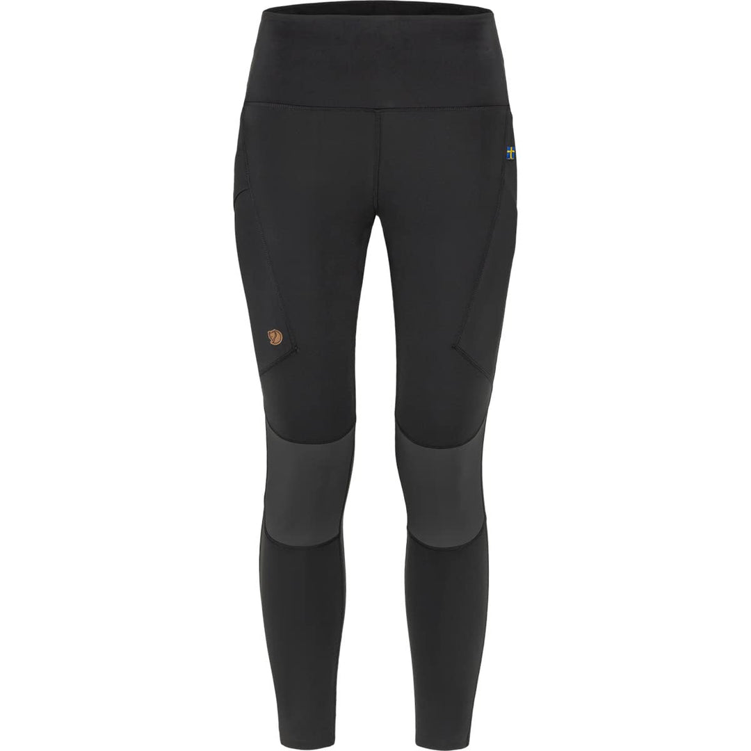 Fjallraven Damen Leggings Abisko Trekking Tights Pro S Schwarz-eisengrau, S Schwarz-eisengrau