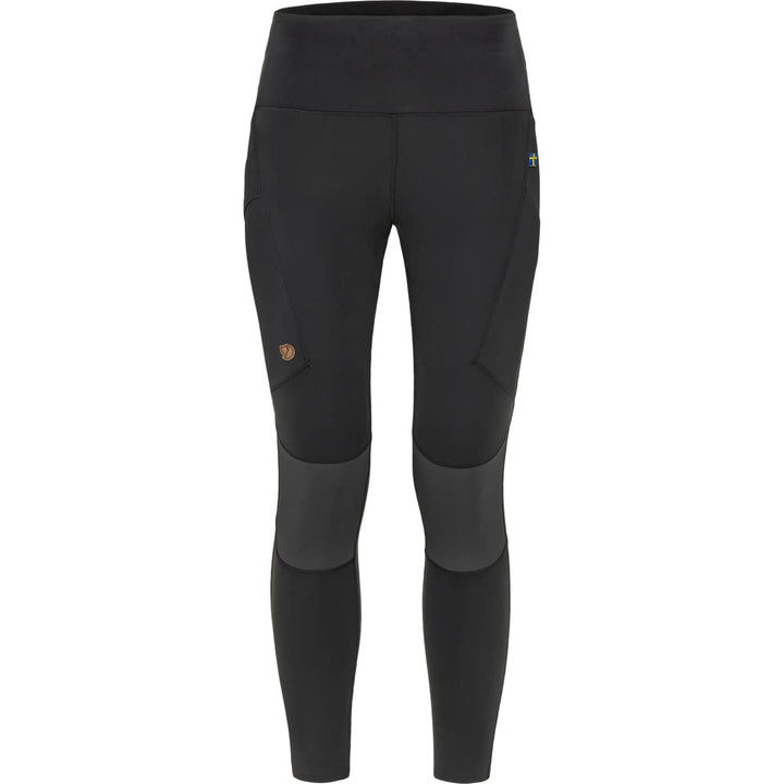 Fjallraven Damen Leggings Abisko Trekking Tights Pro S Schwarz-eisengrau, S Schwarz-eisengrau