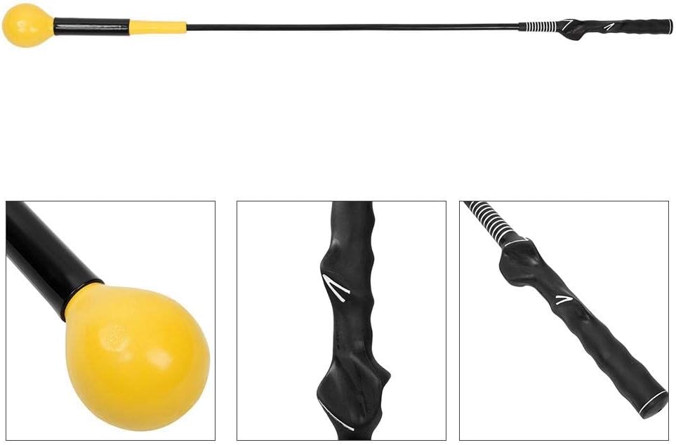 Vikye Golf-Swing-Trainer, Trainingshilfe Tempo-Übungswerkzeug Trainingsgeräte für Kraft und Tempo, G