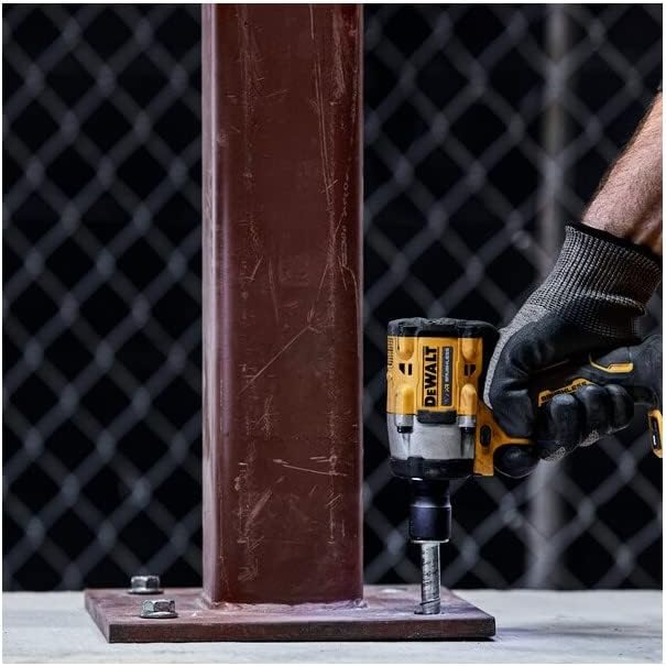 DeWalt Impacto sin escobillas XR 18V 1/2" 406Nm con anillo de retención 2 baterías Li-Ion 5Ah y male