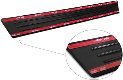 Black Inox door sill protectors compatible with Renault Arkana 2020- - 'Special Edition' - 4-pieces