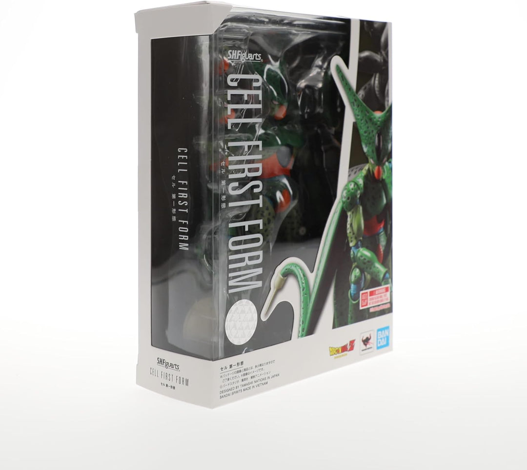 Tamashi Nations - Dragon Ball Z - Cell First Form, Bandai Spirits S.H.Figuarts grün, grün