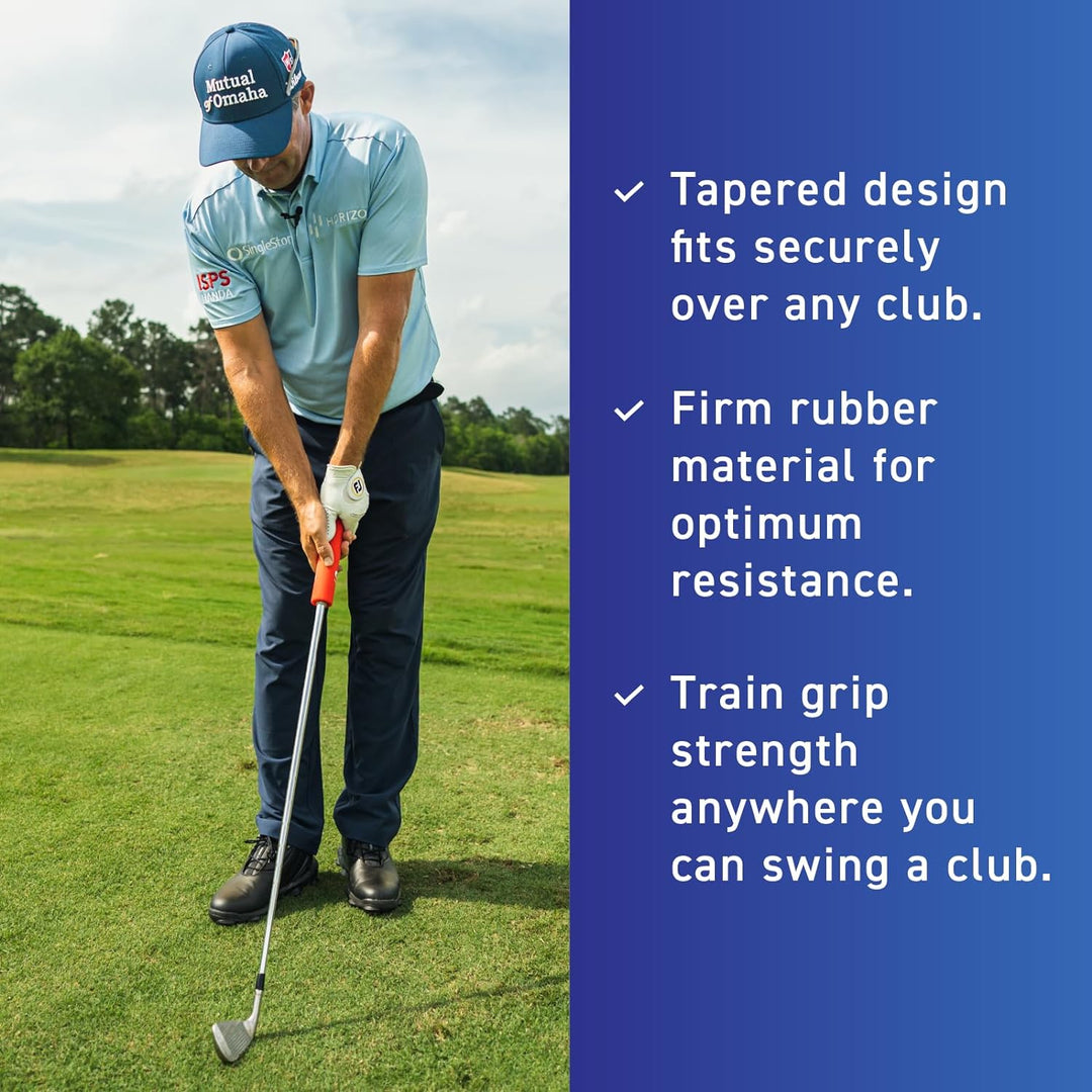 SuperSpeed Squeeze | Golfgriff-Krafttrainer | Verbesserung der Schlägergeschwindigkeit, Verzögerung,