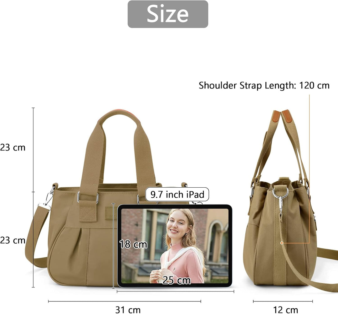 DORRISO Umhängetasche Damen Handtasche Reise Schultertasche Leicht Umhängetaschen Arbeit Täglich Url