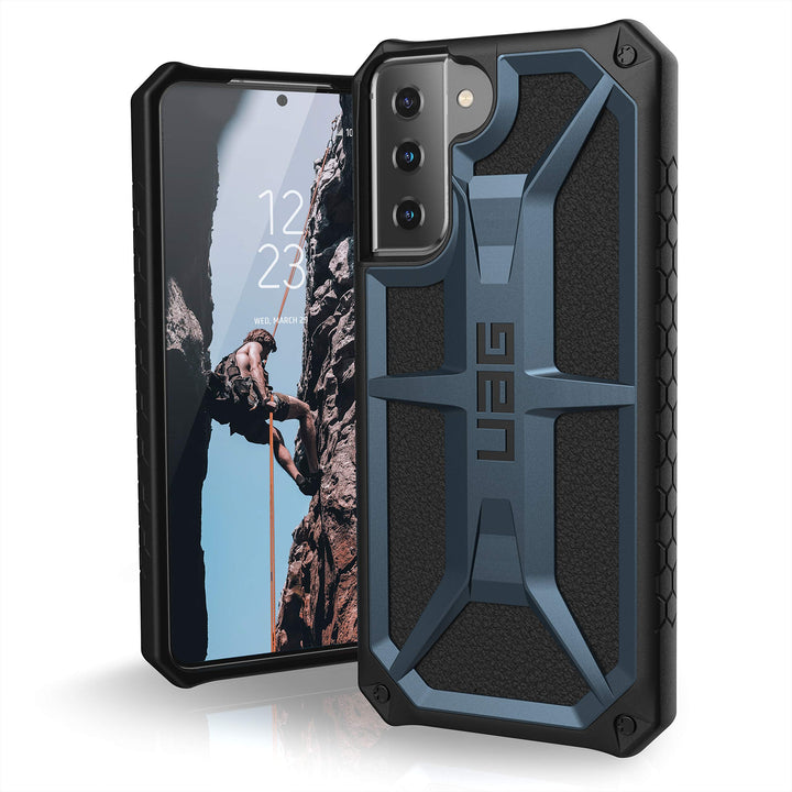 Urban Armor Gear Monarch Hülle Samsung Galaxy S21+ 5G (6,7" Zoll) Cover (Wireless Charging kompatibe