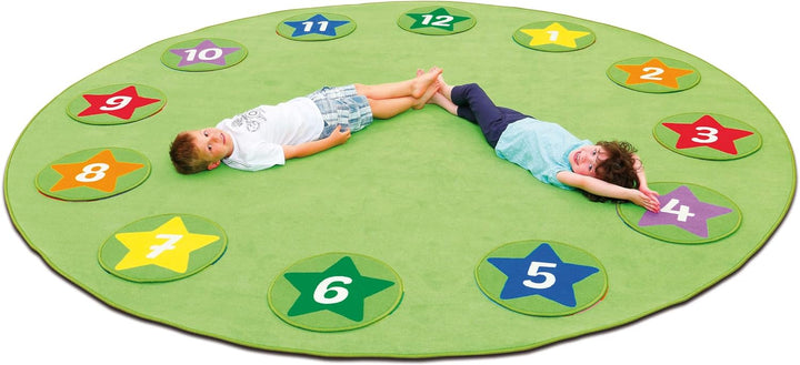 Erzi 51171 Circelino Zahlenteppiche, geeignet für Gruppenräume und Kinderzimmer