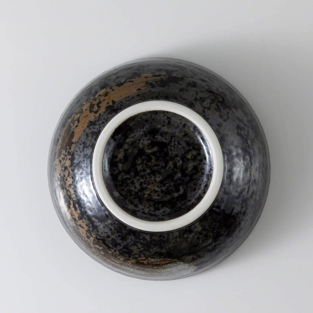 Wazakura Minoyaki Serie Kleine Runde Glasierte Ikebana Blumenvase, Made in Japan, Handbemalte Kerami