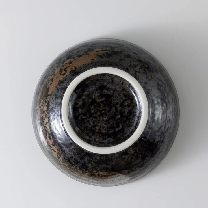 Wazakura Minoyaki Serie Kleine Runde Glasierte Ikebana Blumenvase, Made in Japan, Handbemalte Kerami
