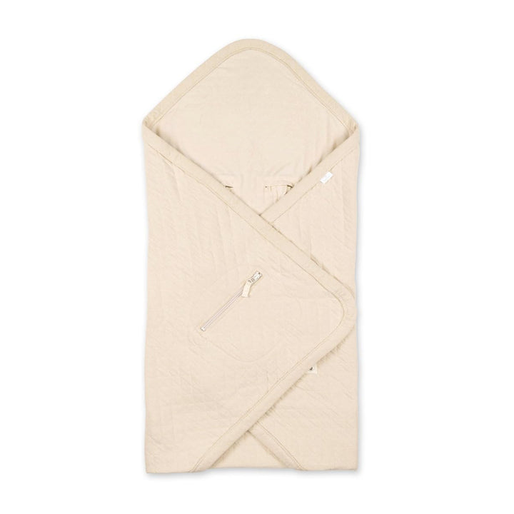 BEMINI Wickeldecke Quilted + Jersey Cream, Cream