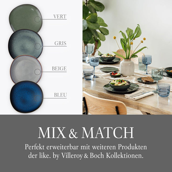 like. by Villeroy & Boch Lave Vert Frühstücksteller 23,5x23x2,6cm