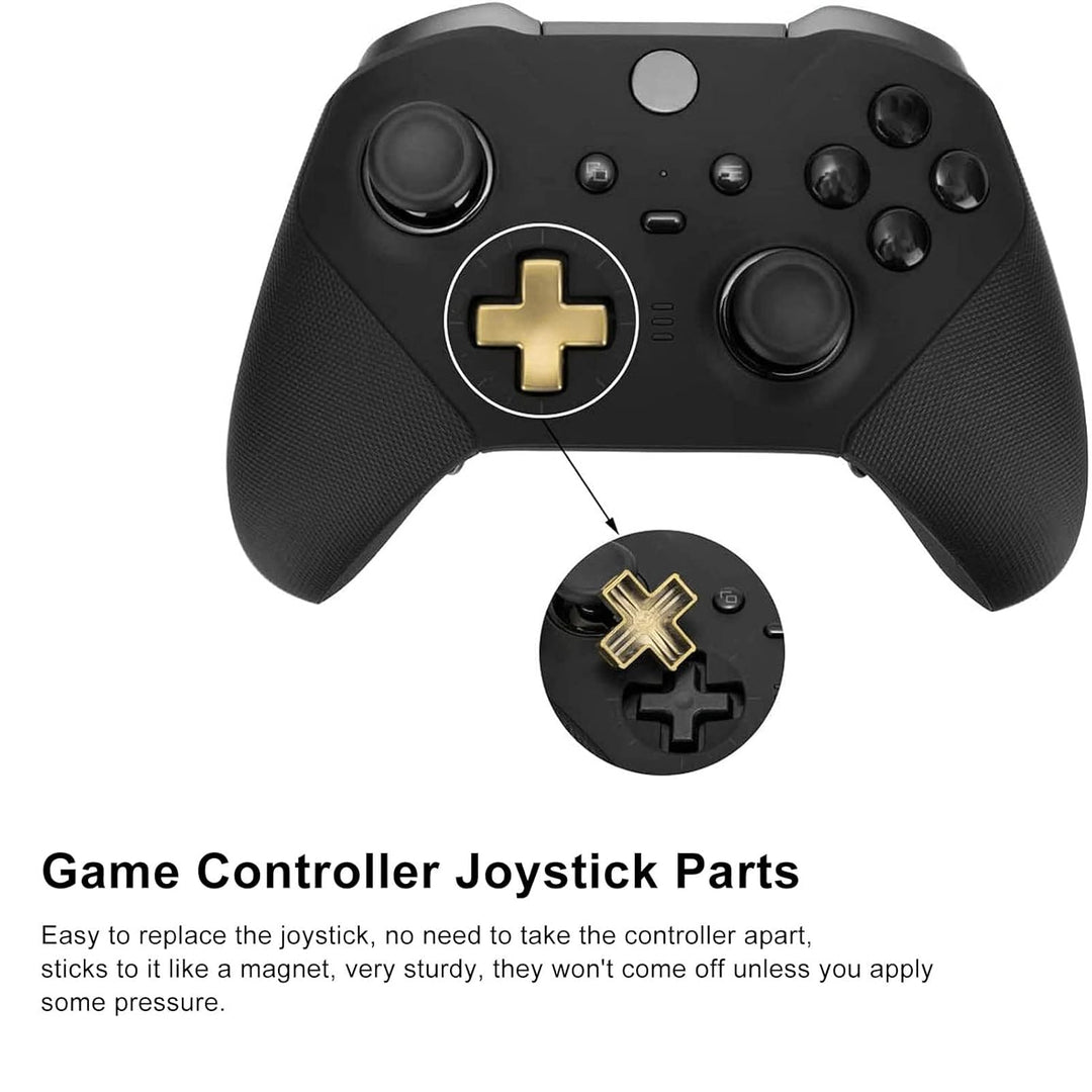 Metall-Joystick für Elite Series 2, Ersatz-Paddles, D-Pads, Gamecontroller-Teile, Zubehör für Xbox O