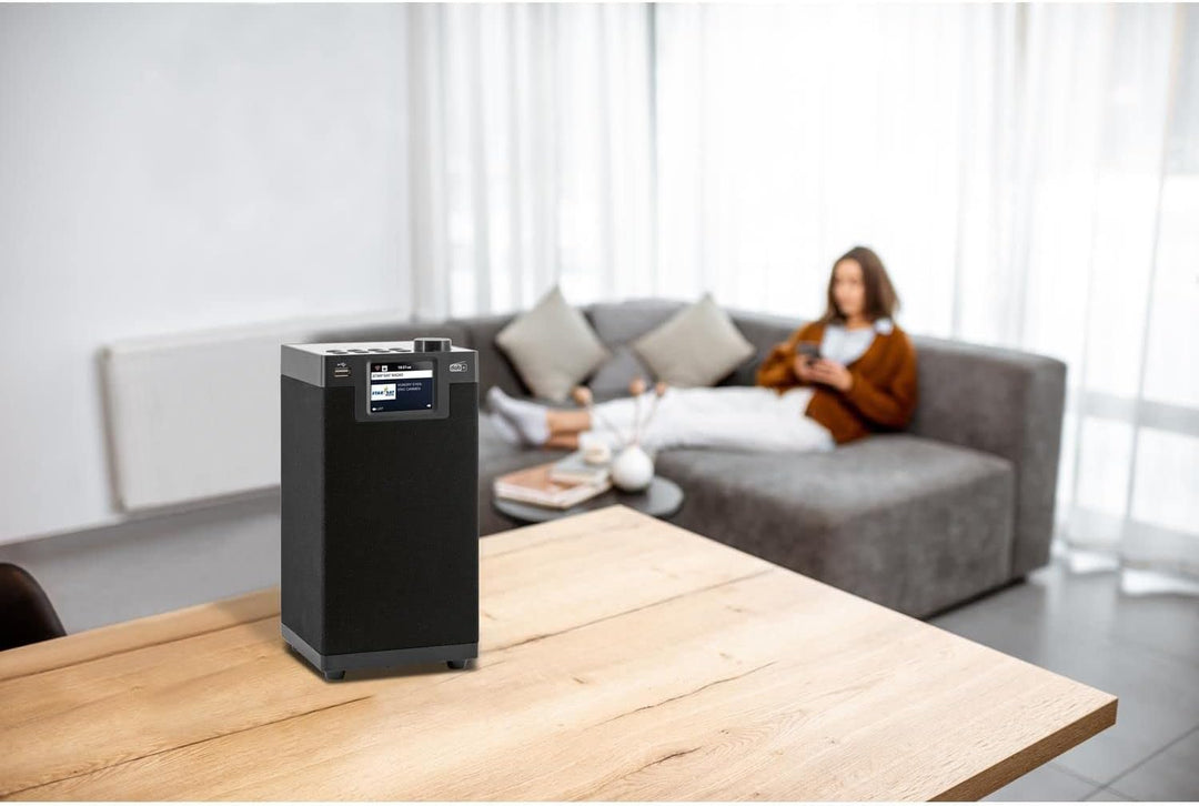 IMPERIAL DABMAN i610 Internet-/DAB+ Radio (Spotify, 2.1 Sound, Bluetooth/UKW, WLAN, USB), Farbe:schw