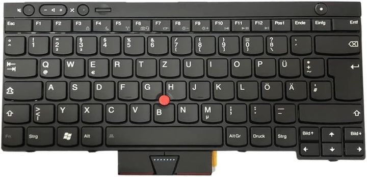 Gintai Ersatztaste Tastatur Deutsch Keyboard QWERTZ NoBacklit für Lenovo ThinkPad X230, X230 Tablet,