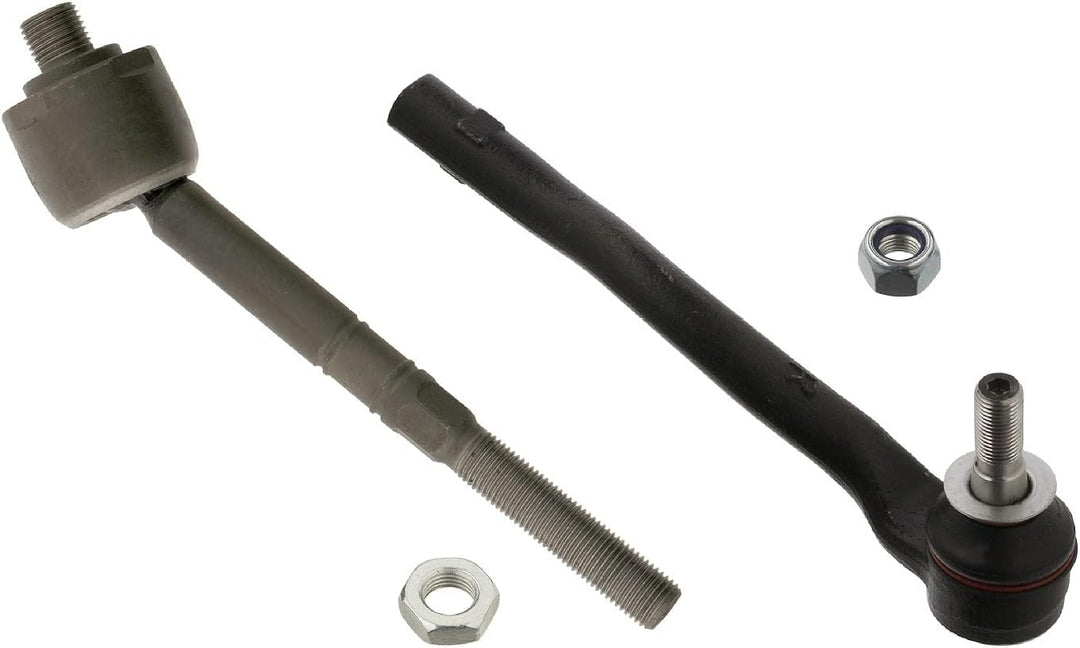 febi bilstein 37865 Spurstange mit Endstück und Sicherungsmutter , 1 Stück