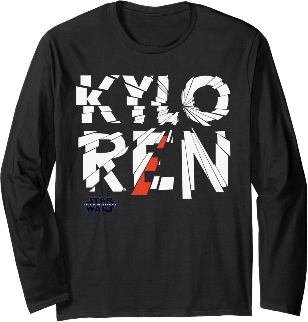 Star Wars The Rise of Skywalker Kylo Ren Name Langarmshirt