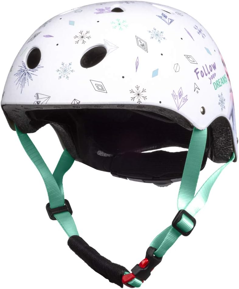 SEVEN POLSKA Mädchen Frozen Skaterhelm, weiss, M