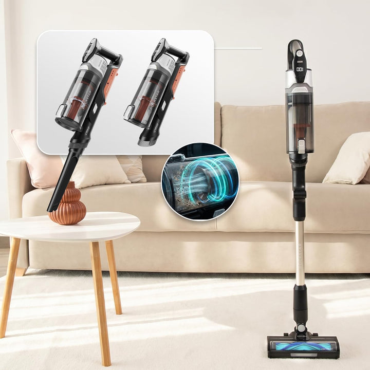Cecotec Staubsauger Kabellos Conga Rockstar S30 Flex. Ultraleicht 2,5 kg, 80 AW, BLDC-Motor, 240 W,