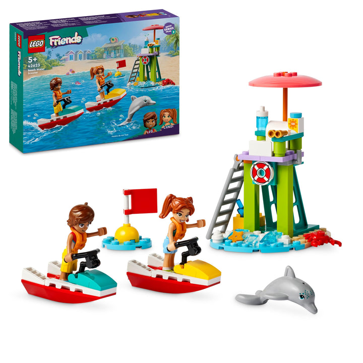 LEGO Friends Rettungsschwimmer Aussichtsturm mit Jetskis, Kinderspielzeug, Geschenkidee für Mädchen