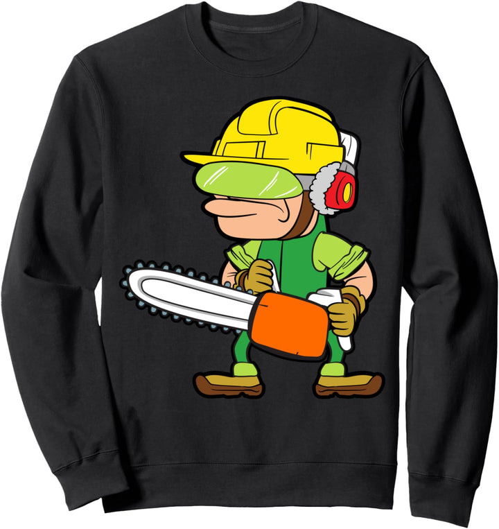 Holzfäller Waldarbeiter Forstwirt Baumfällen Wald Witzig Fun Sweatshirt