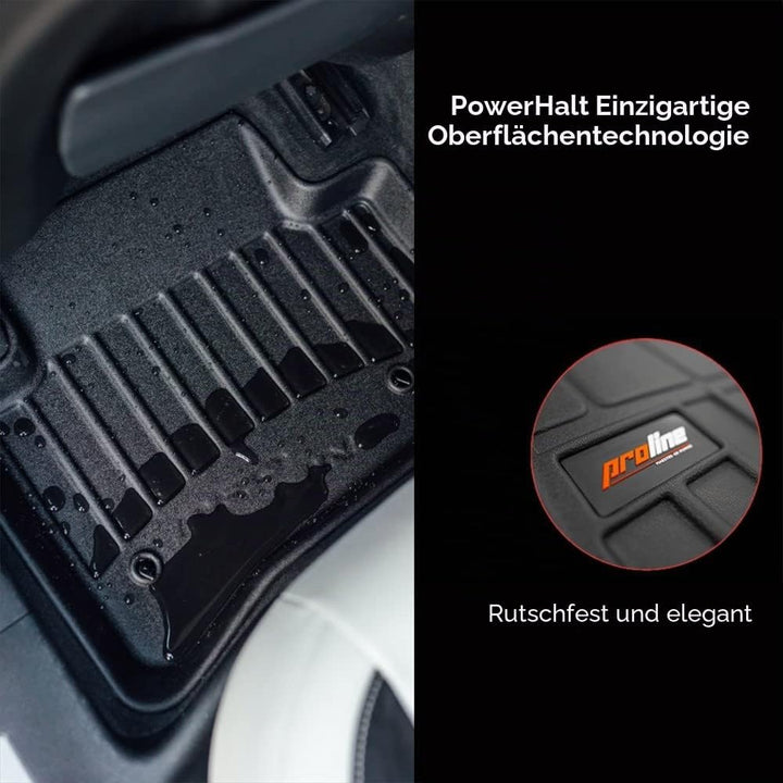 FROGUM ProLine 3D Gummimatten Exklusiven Auto Fussmatten Autofussmatten für SEAT Leon III/Cross Spor