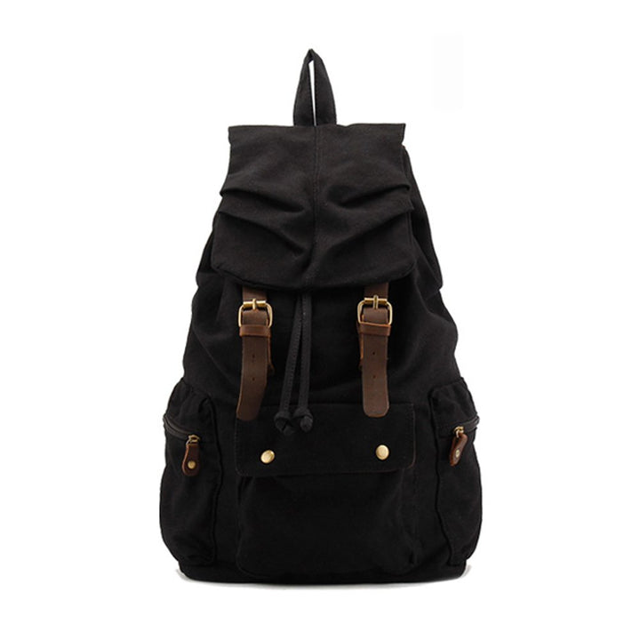 Yimidear Canvas Rucksack, Herren Damen Vintage Rucksäcke Retro Schulrucksack Wanderrucksack Reisetas
