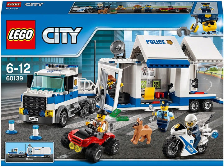 LEGO 60139 City Police Mobile Einsatzzentrale Bausteinspielzeug, Bausteinspielzeug