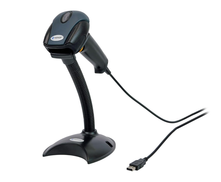 Automatisches Barcode-Lesegerät mit USB, Barcodescanner zum freihändigen Lesen von Strichcode mit ve